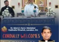 സെന്റ് മേരീസ് സിറോ മലബാർ ഇടവകയ്ക്ക് പുതിയ സഹവികാരി; റവ. ഫാ. ബിനീഷ് പാലക്കുടിയിലിന് ഊഷ്മള സ്വീകരണം